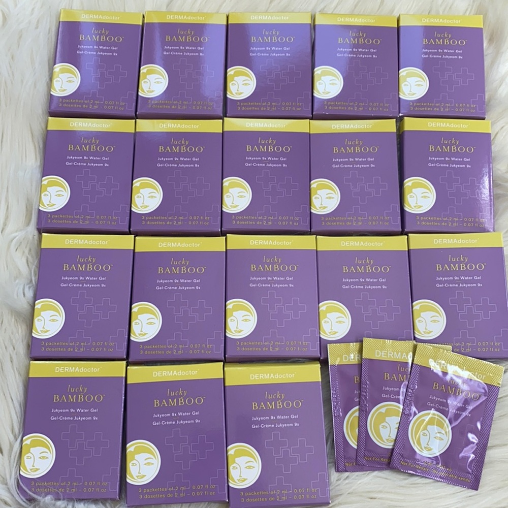 18pc Dermadoctor Lucky Bamboo Jukyeom 9x Water Gel